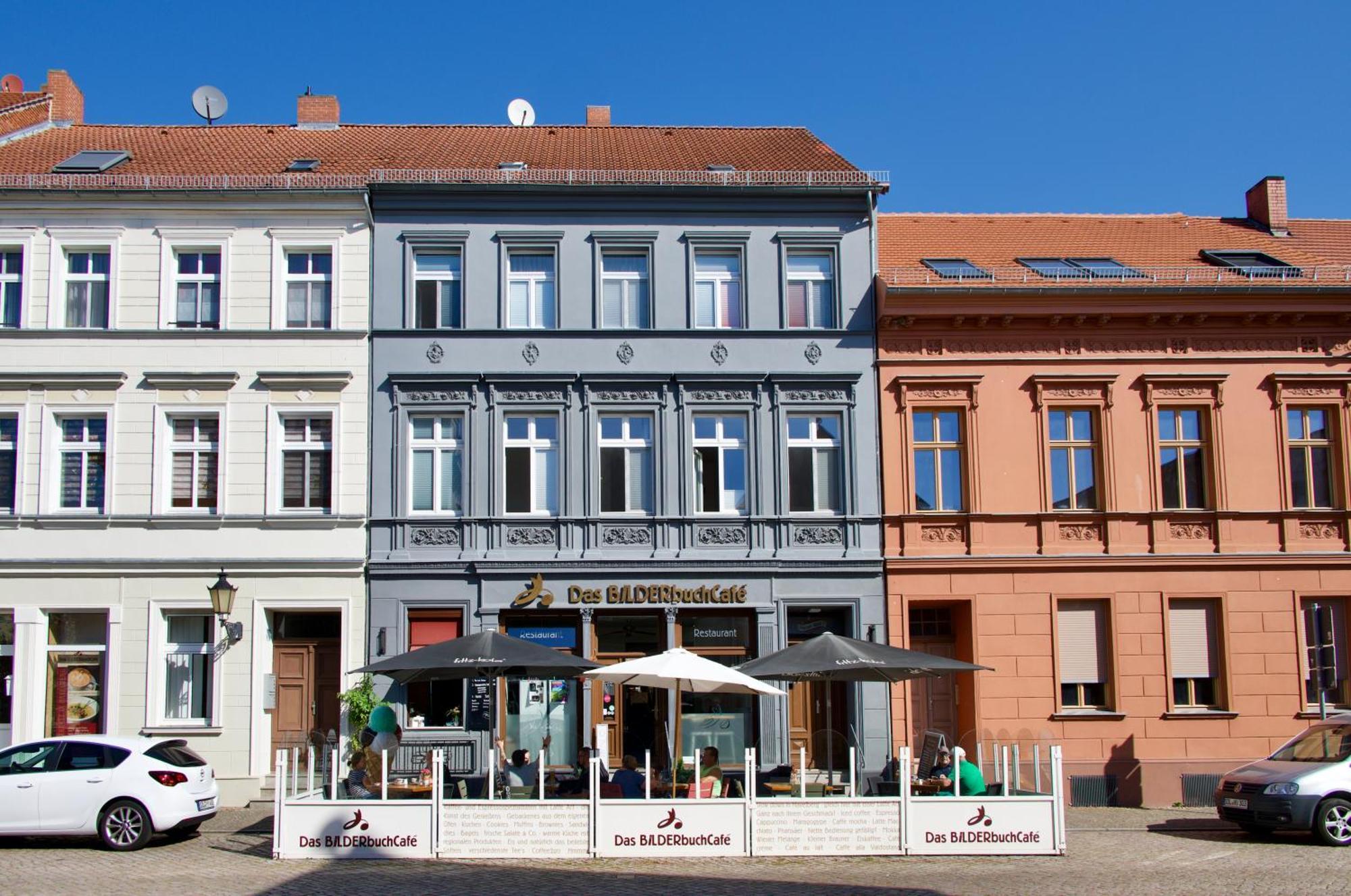 Das Bilderbuchcafe - Pension Markt 7 哈弗尔贝格 外观 照片