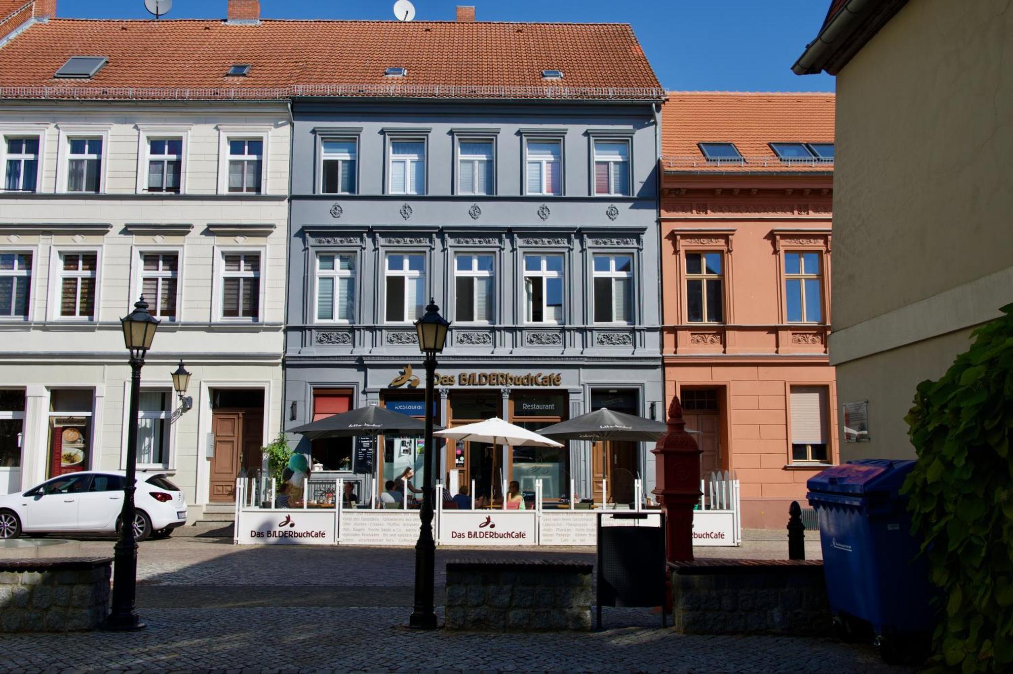 Das Bilderbuchcafe - Pension Markt 7 哈弗尔贝格 外观 照片