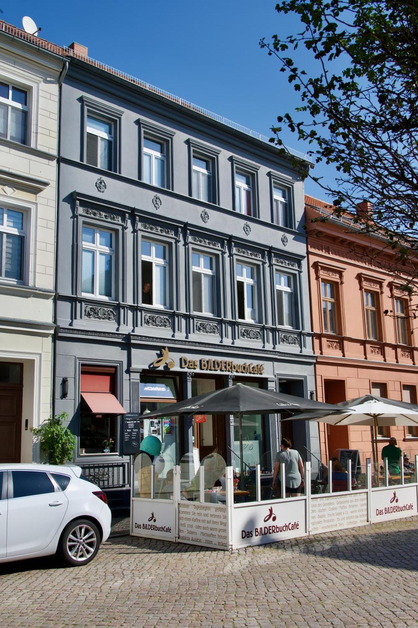 Das Bilderbuchcafe - Pension Markt 7 哈弗尔贝格 外观 照片