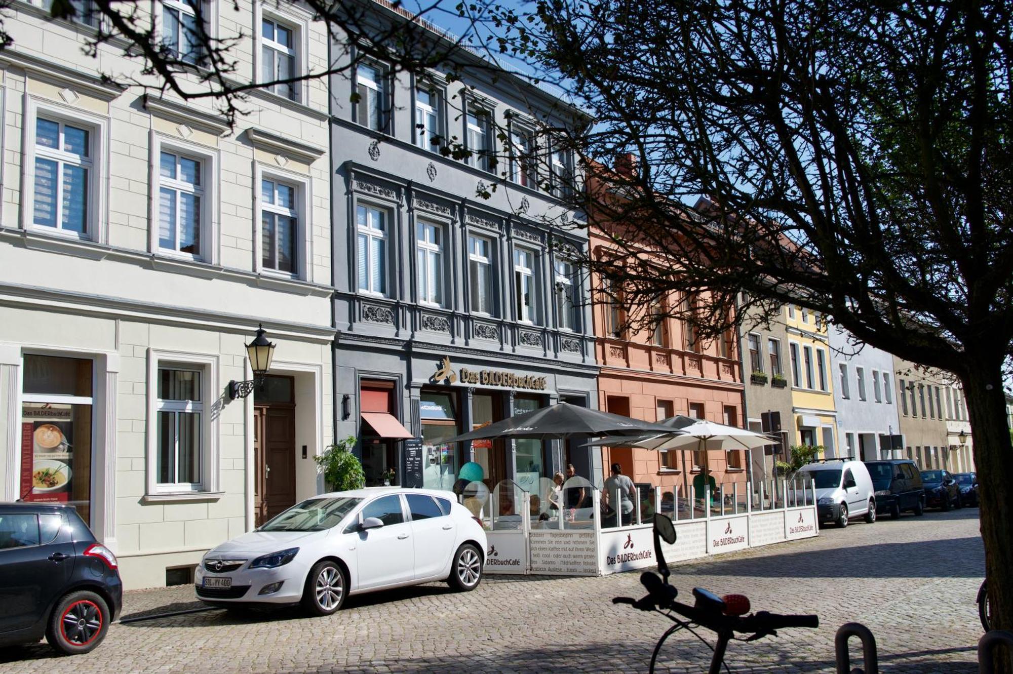 Das Bilderbuchcafe - Pension Markt 7 哈弗尔贝格 外观 照片