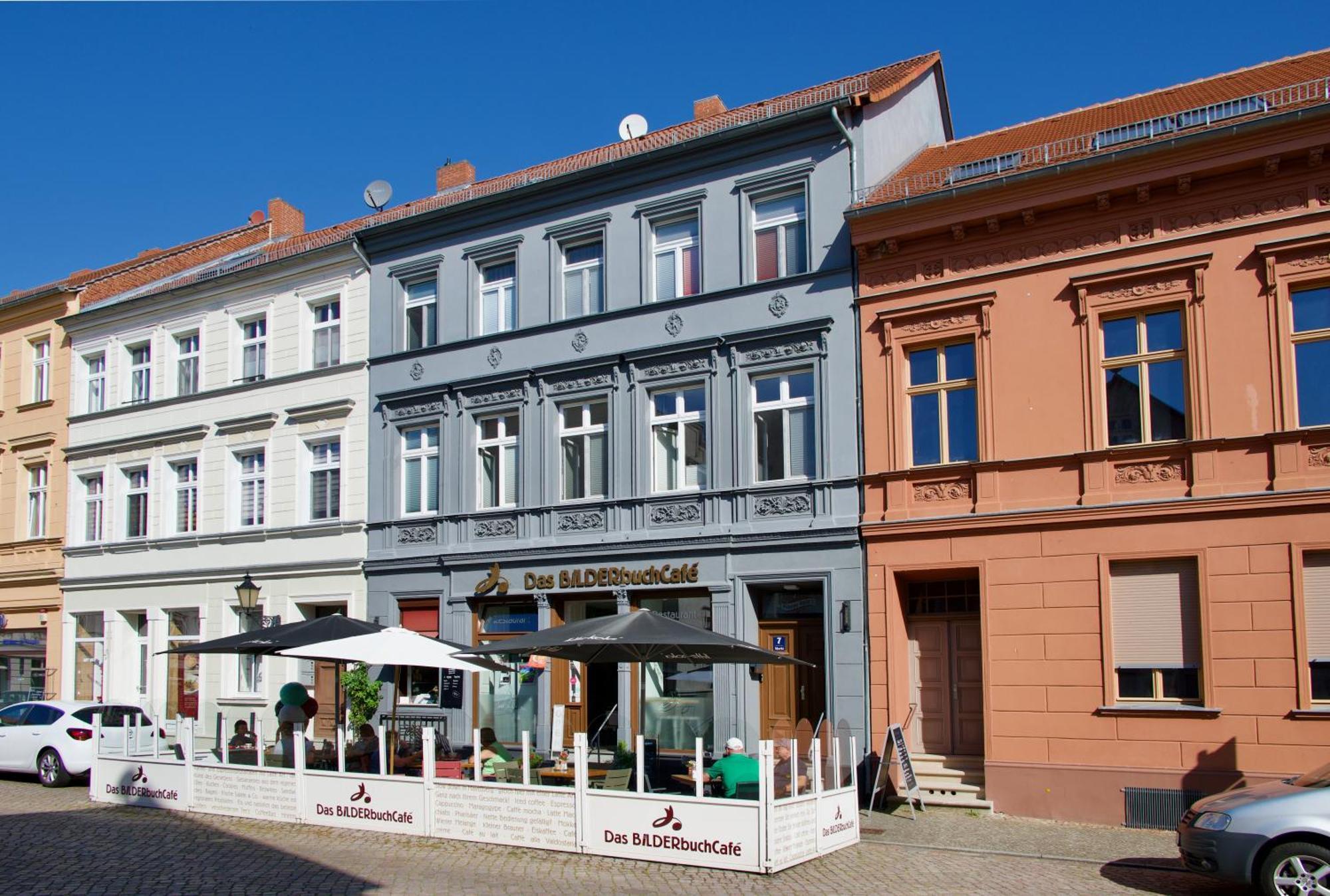 Das Bilderbuchcafe - Pension Markt 7 哈弗尔贝格 外观 照片