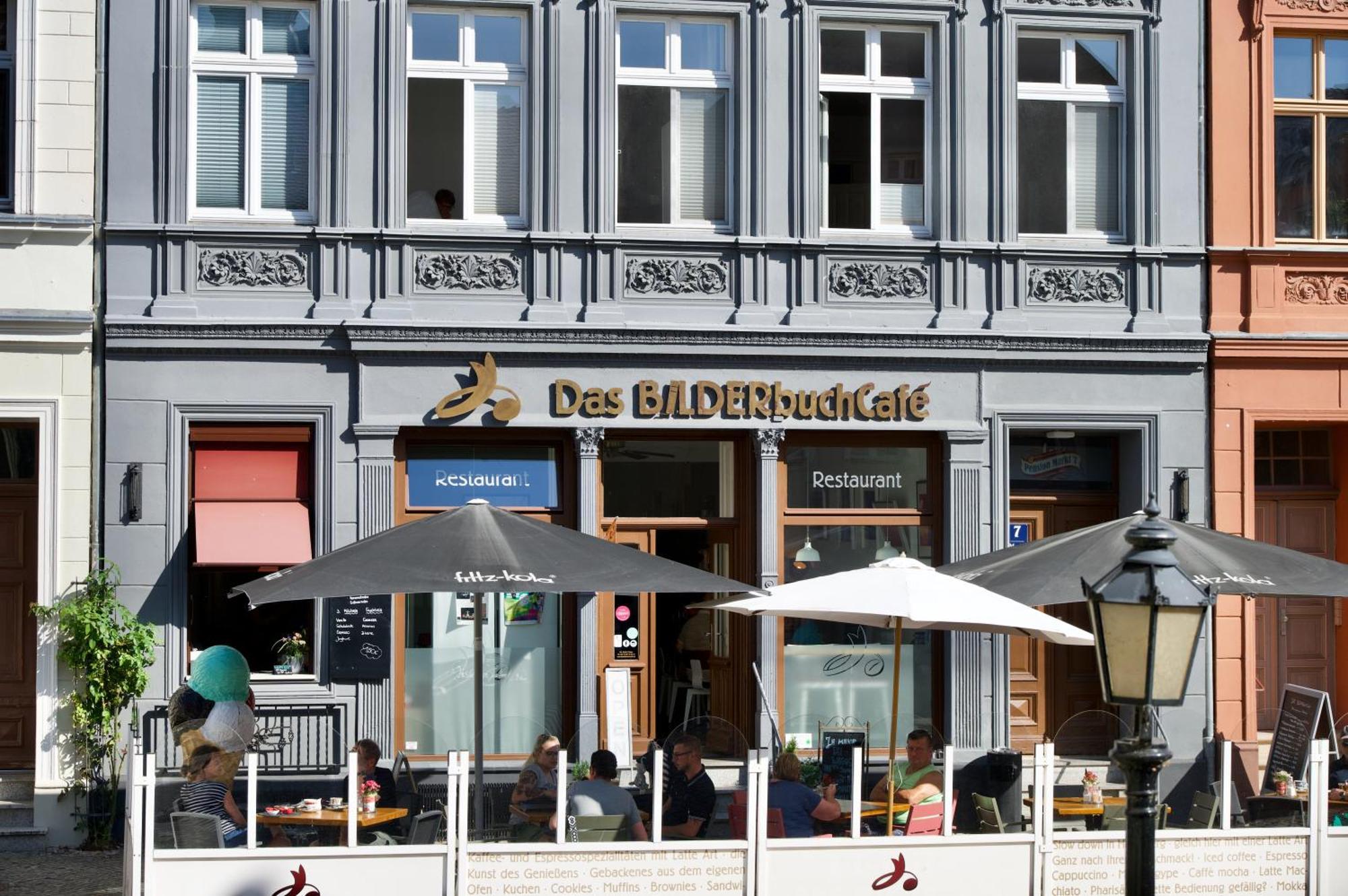 Das Bilderbuchcafe - Pension Markt 7 哈弗尔贝格 外观 照片